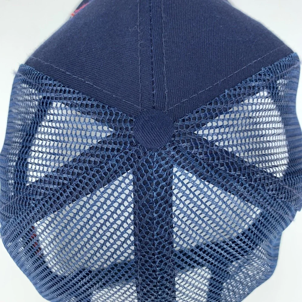 NASA Trucker Hat Blue Adjustable Snapback Mesh Otto Baseball Cap